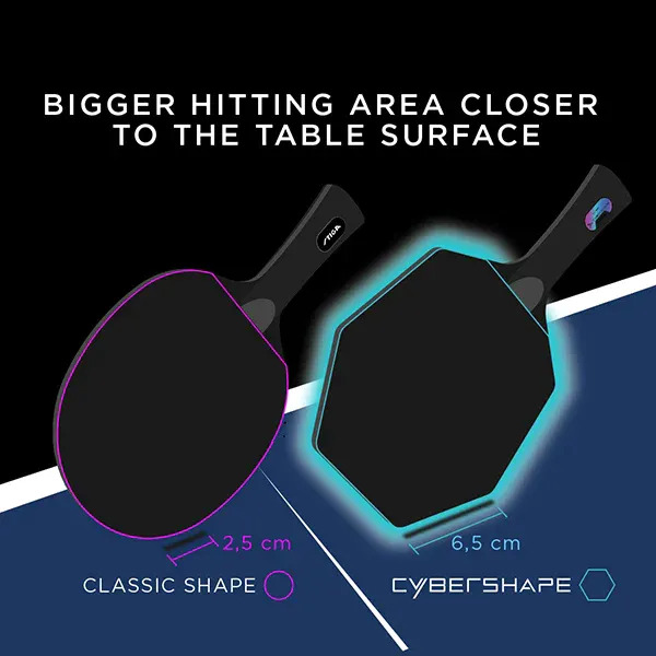 Stiga Cybershape Hexagonal Racket